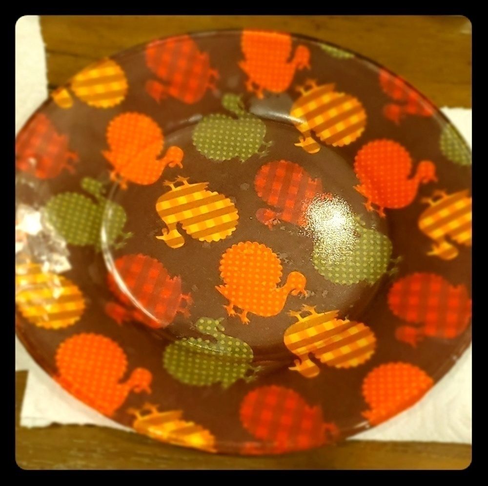 Thanksgiving Dinner or serving Plates